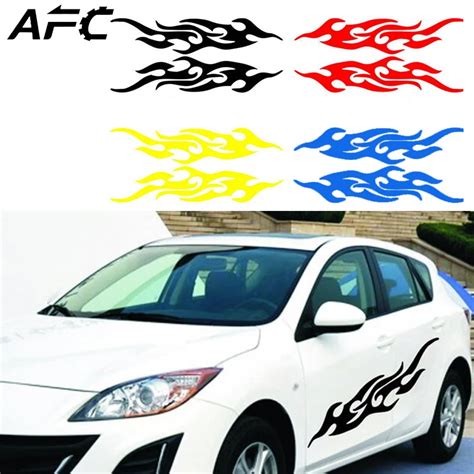 flame decal car|large flame decals for cars.